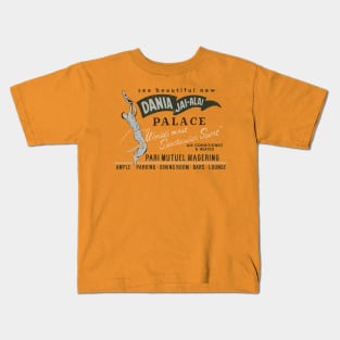 Dania Jai-Alai Palace - Retro Aesthetic Kids T-Shirt